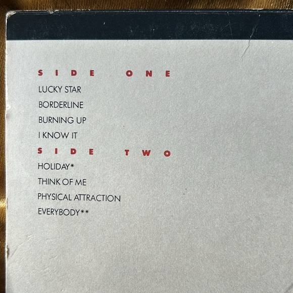 SOLDSOLDSOLD Vintage Madonna MADONNA vinyl album - Picture 4 of 9